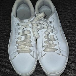 Puma Classic White Leather Sneakers